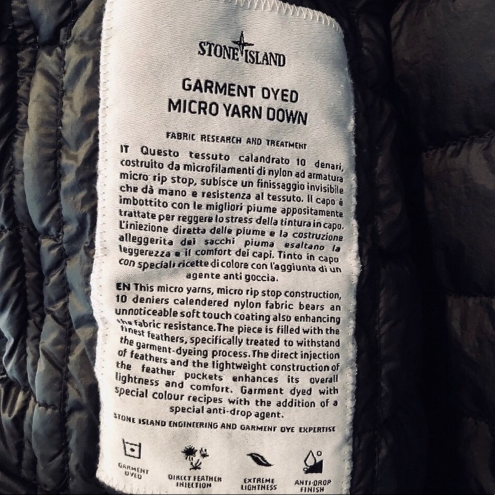 Stone Island Garment Dyed Micro Yarn Jacket - Picture 5 of 7